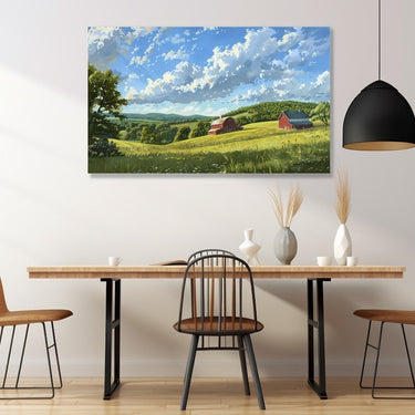Pastoral Landscape Painting